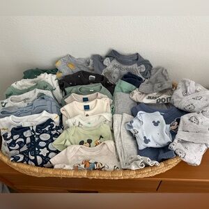 Baby boys 0-3/3 months clothing lot